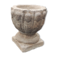 Old pot d exterior decoration knights