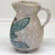 Toledo ceramic pitcher by Pablo Sanguino with fish decoration