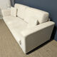 Off-white 3-seater sofa