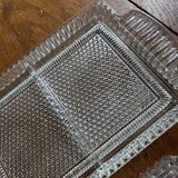 50s glass tray and ramekins.