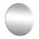 Miroir rond biseauté vintage 90 cm