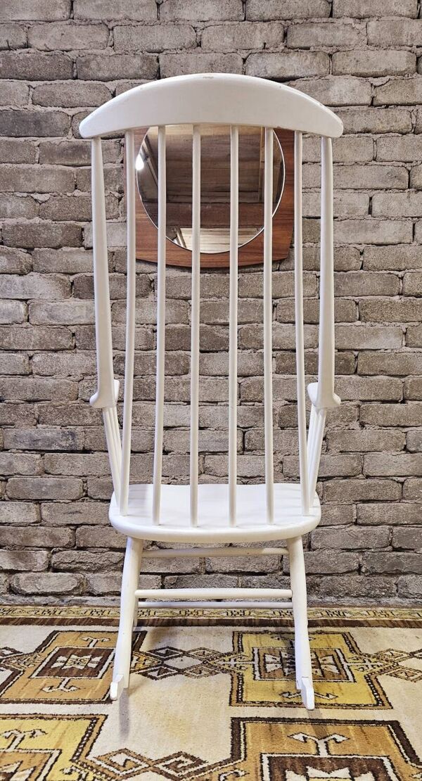 Fauteuil à bascule Rocking-chair Lena Larsson pour Nesto vintage