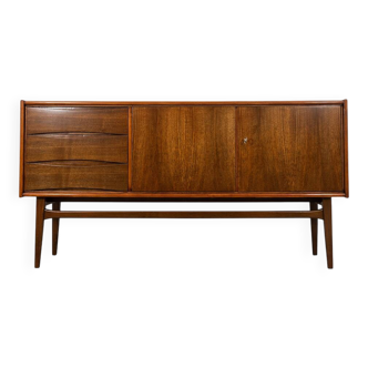 Buffet vintage en noyer de Bfm, Pologne, années 1960