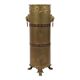 Unique XL Artillery Shell Umbrella Stand – WWI Trench Art (1915) – Lion Hea