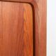 Bernhard Pedersen & Søn teak sideboard with tambour doors / Danish Mid-Century Modern design / 1960s