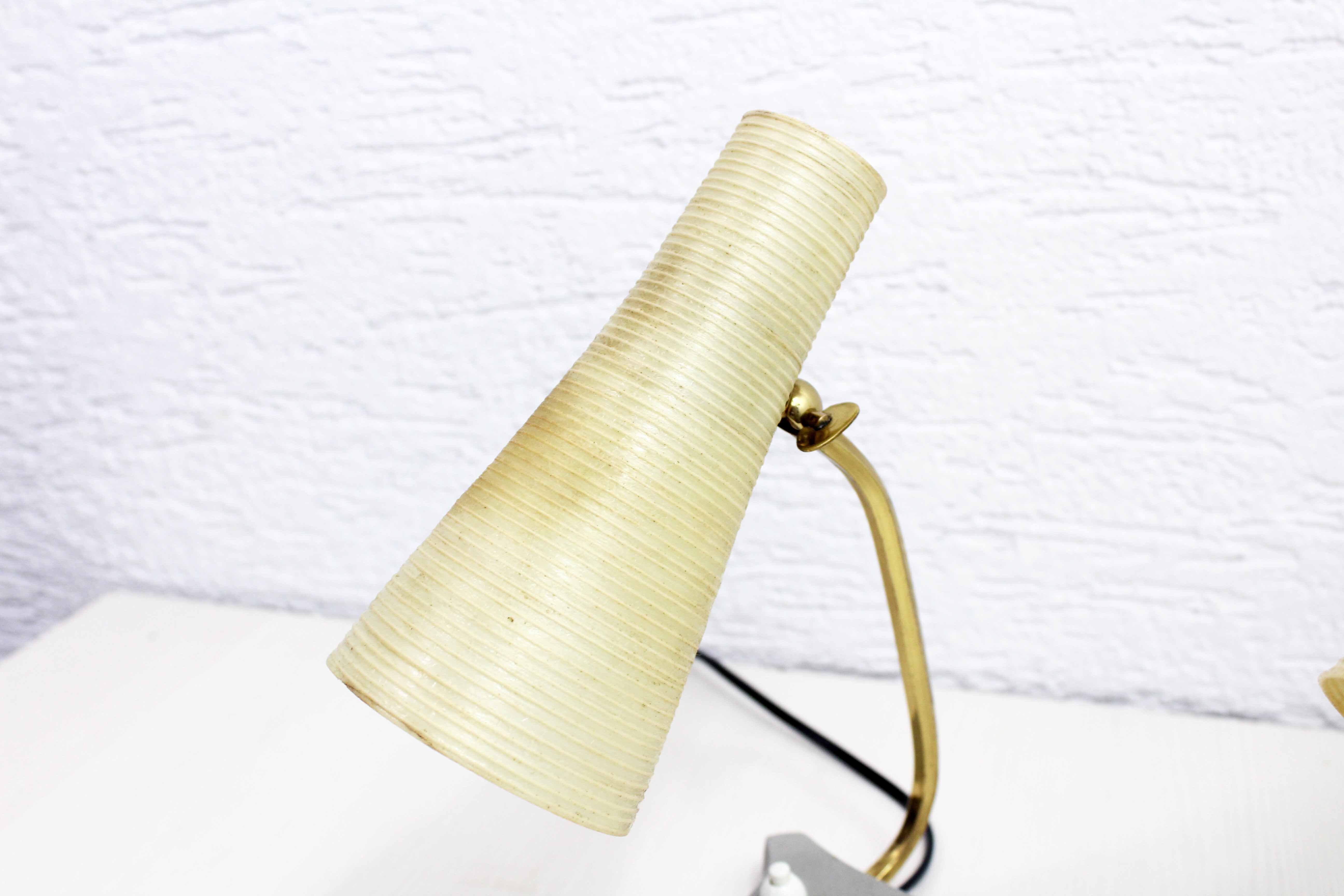 Paire de lampes de chevet Louis Kalff