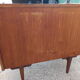 Vintage sideboard with shutter or sliding door 60s