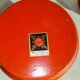 Russian khokhloma candy dish with lid