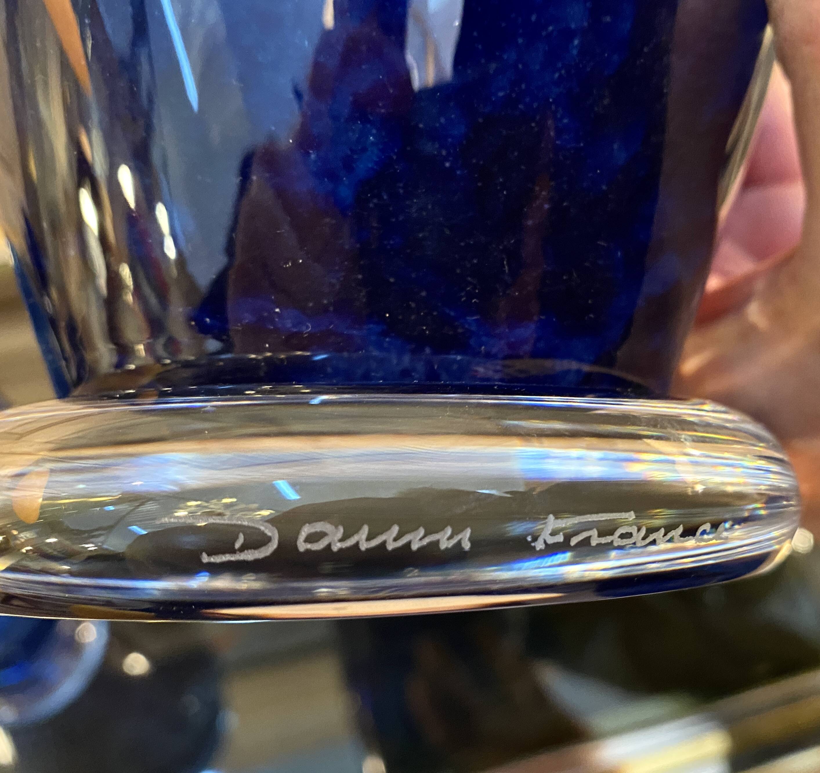 Daum series of three vases