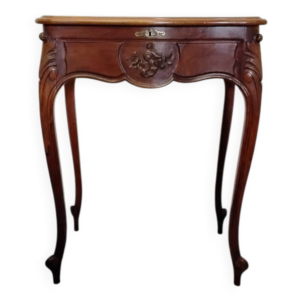 Coiffeuse / travailleuse ancienne style Louis XV
