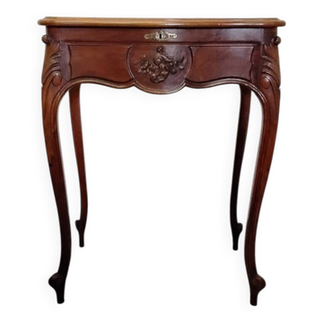 Coiffeuse / travailleuse ancienne style Louis XV