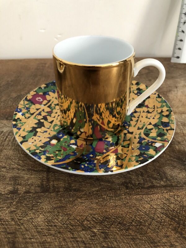 GUSTAV KLIMT Coffee Cup and Gold Cup