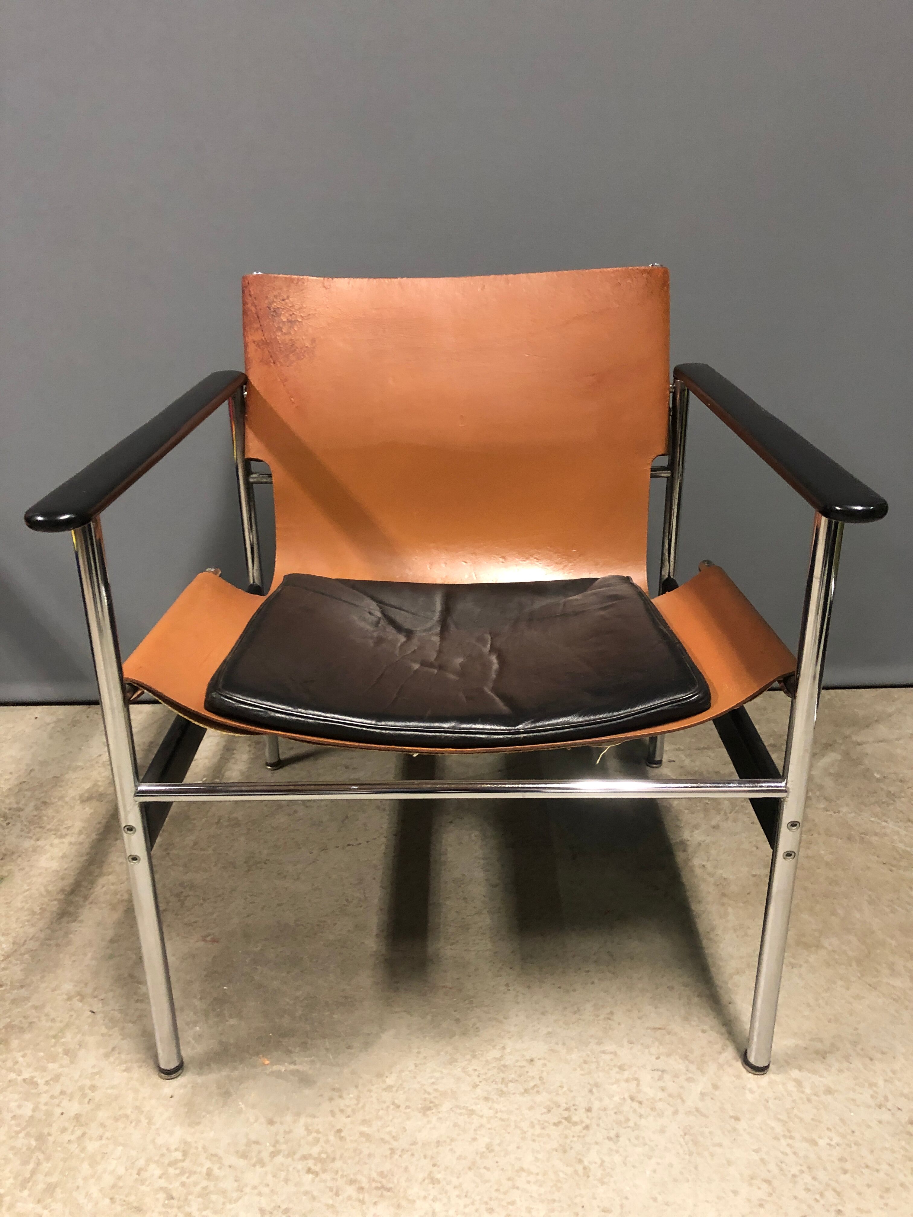 Vintage Charles Pollock 657 lounge chair for Knoll
