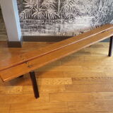 Old teak workshop bench