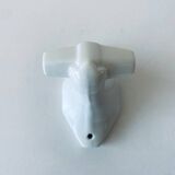Patère vintage en porcelaine