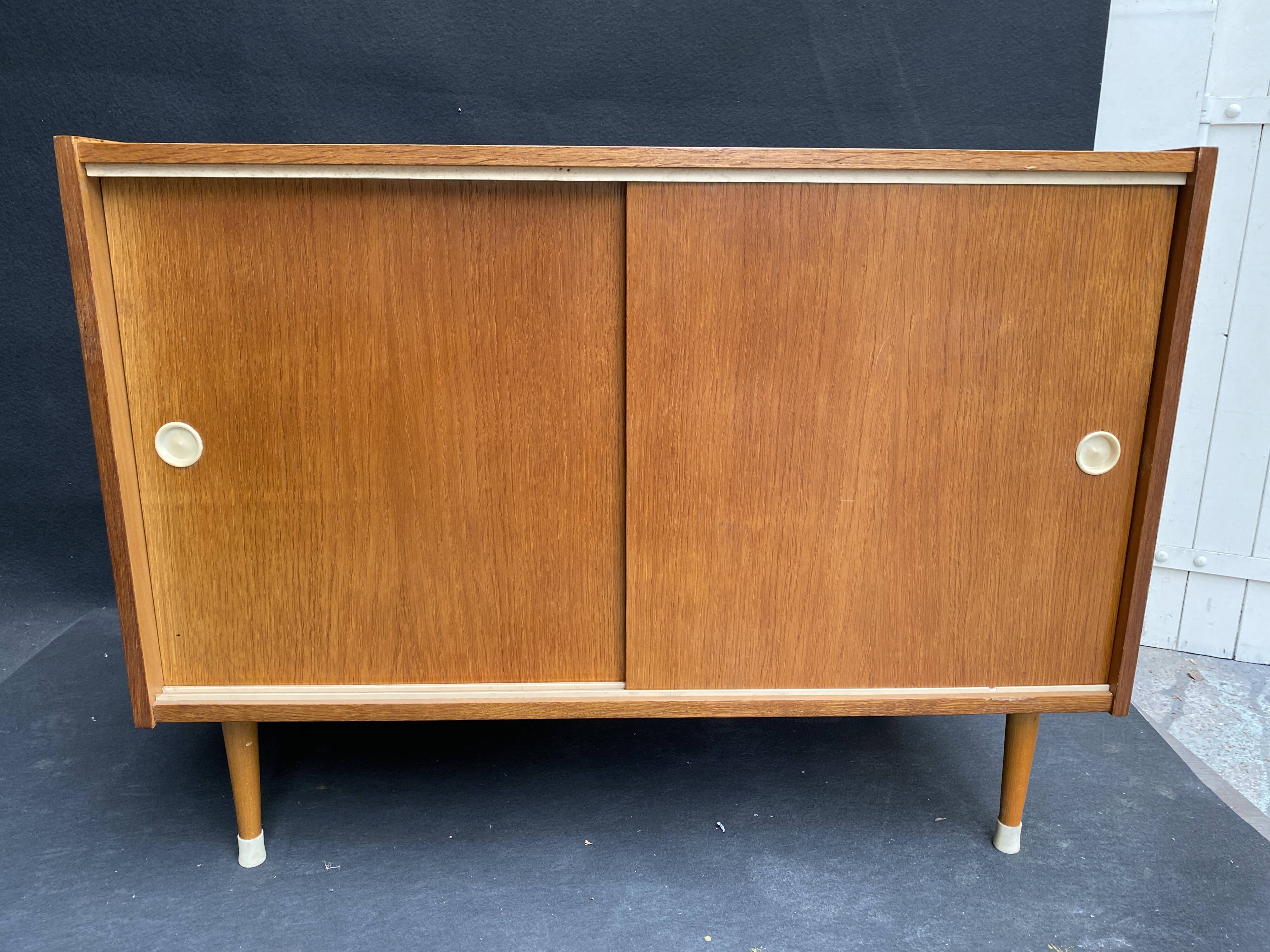 vintage furniture two sliding doors
