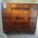 Rosewood wardrobe with lacquered marquetry