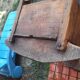 Old rocking cradle