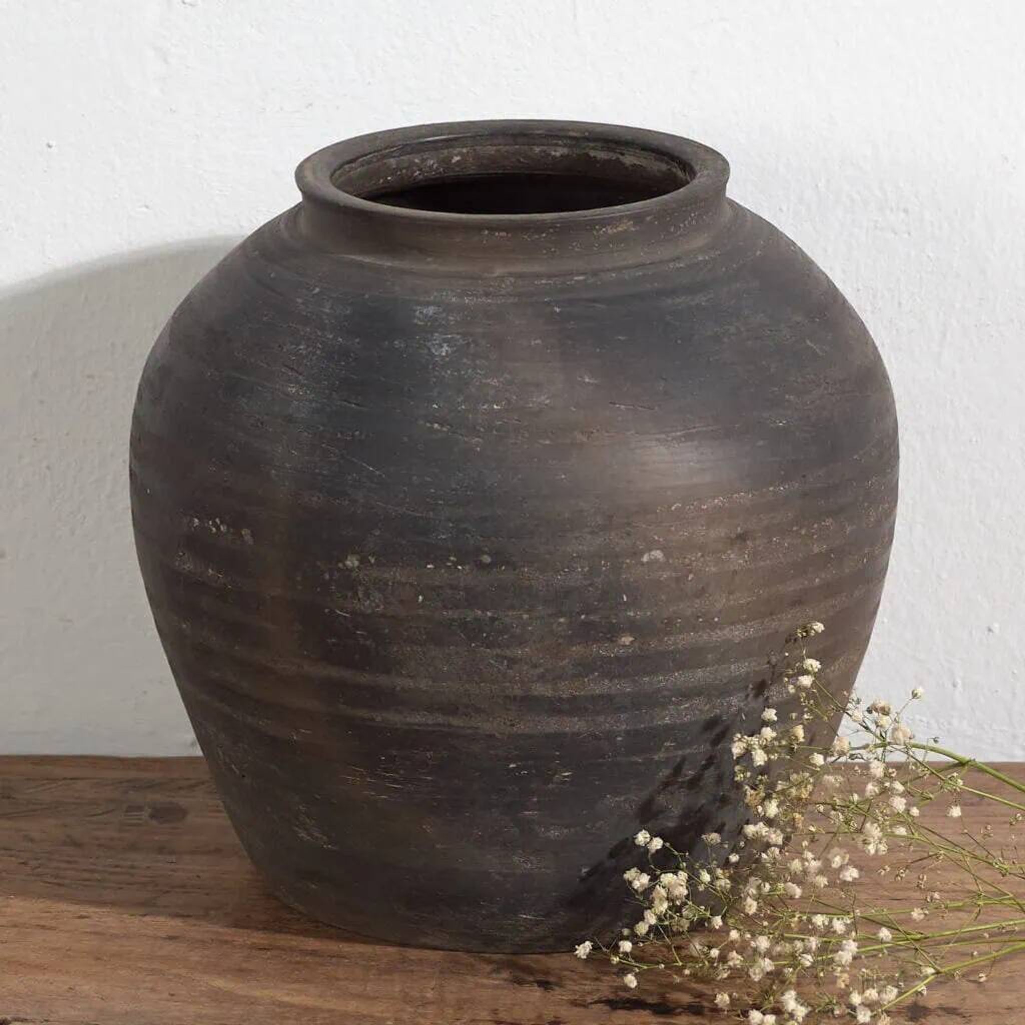 Vase ancien en céramique (c.1900) #18