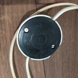 Floor lamp in chrome and brass metal 1970