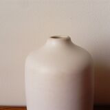 Designer white ceramic vase