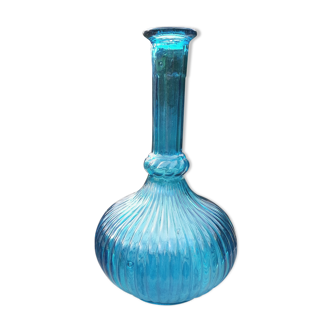 Blue Italian decanter