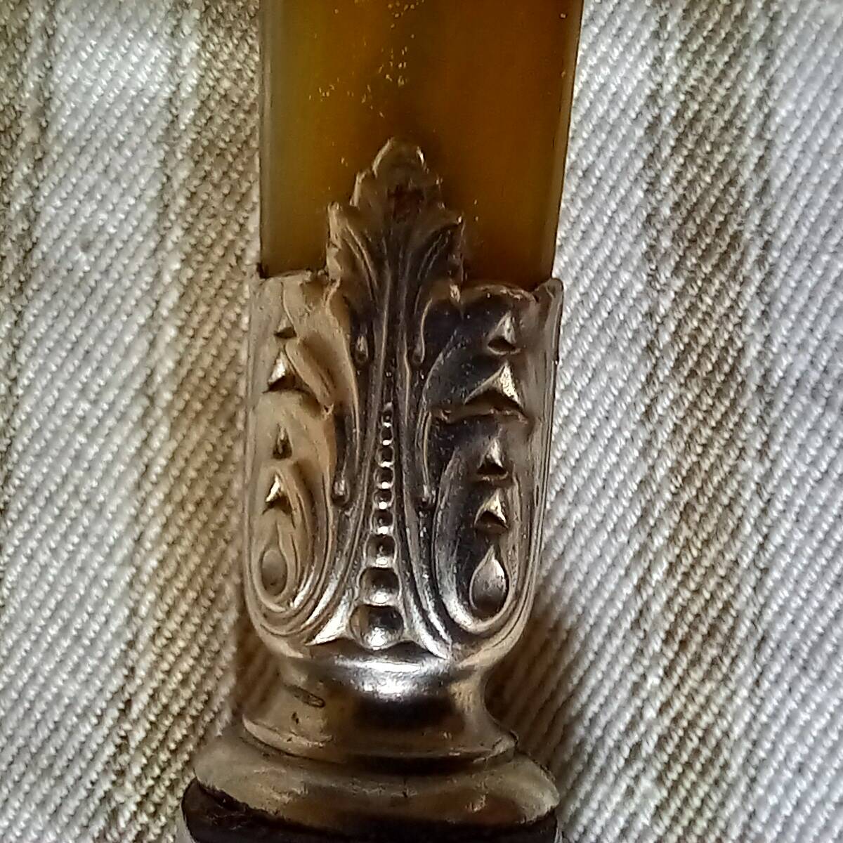 Box of 12 old cast steel knives