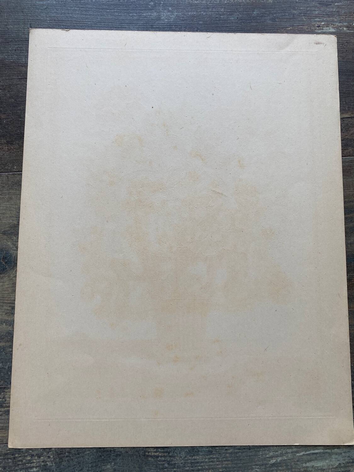 Still life lithograph