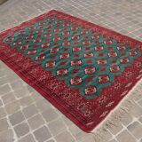 Handmade oriental carpet Tekke Boukhara 250 x 170 cm