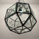 Etched Glass Light Pendant 1950’s