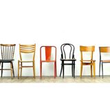 Lot of 6 vintage depareillees chairs