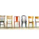 Lot de 6 chaises vintage depareillées
