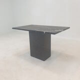 Table basse en marbre italien, années 1980