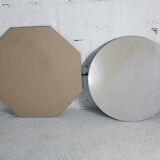 Pair of "kinetic" mirrors, France, circa 1970