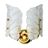 Flower wall lamp, Murano glass, Italy, 1970