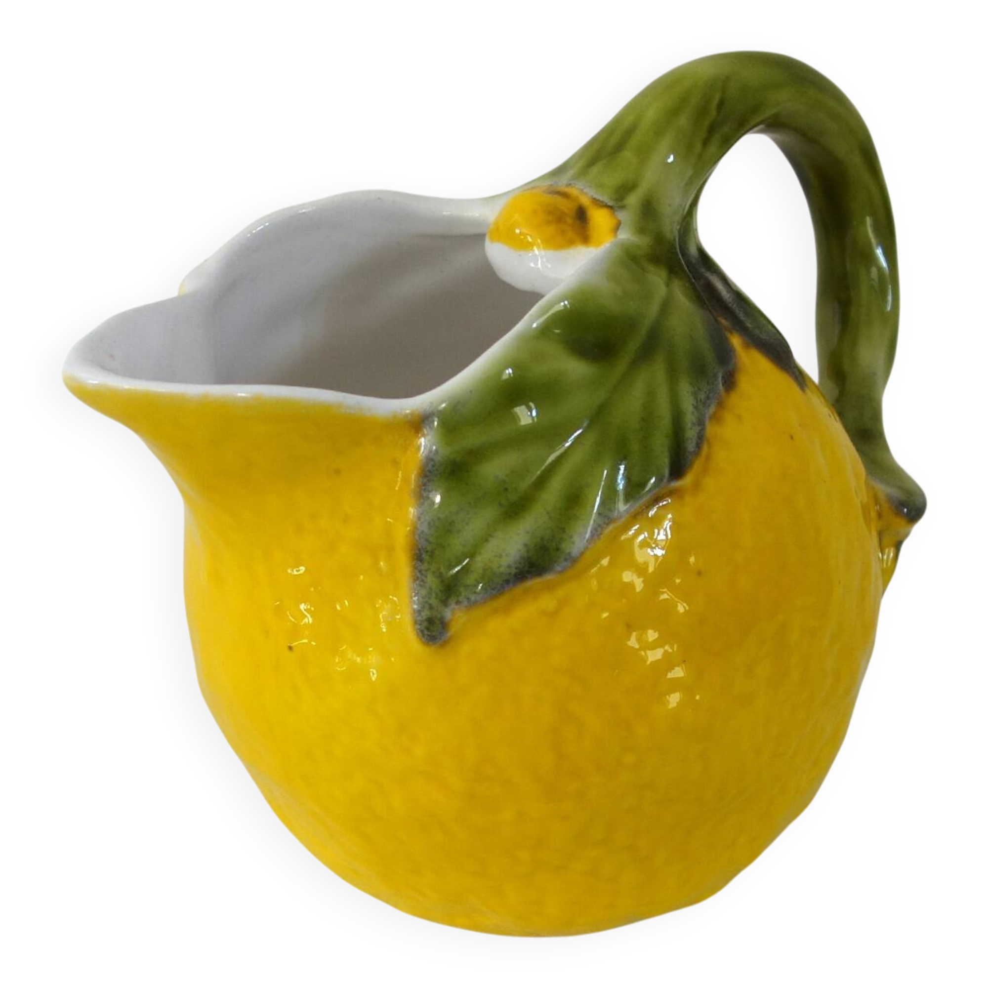 Vintage lemon-shaped slushie pitcher