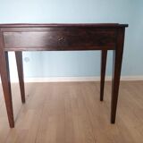 Table de bureau en acajou