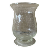 Biot bubble glass vase