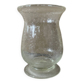 Vase bullé verre Biot