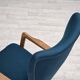 1970s, Danish armchair by Fritz Hansen, furniture wool, beech wood.