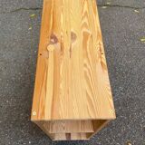 Scandinavian solid wood shelf, 1980