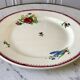 round dish Villeroy & Boch La Louvière Belgian manufacture in Iron Earth early twentieth century