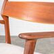 Danish Teak Desk- Armchair by Erik Buch for Oddense Maskinsedkeri, 1960s