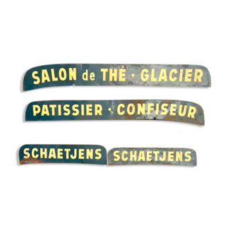 Plaque pâtissier confiseur