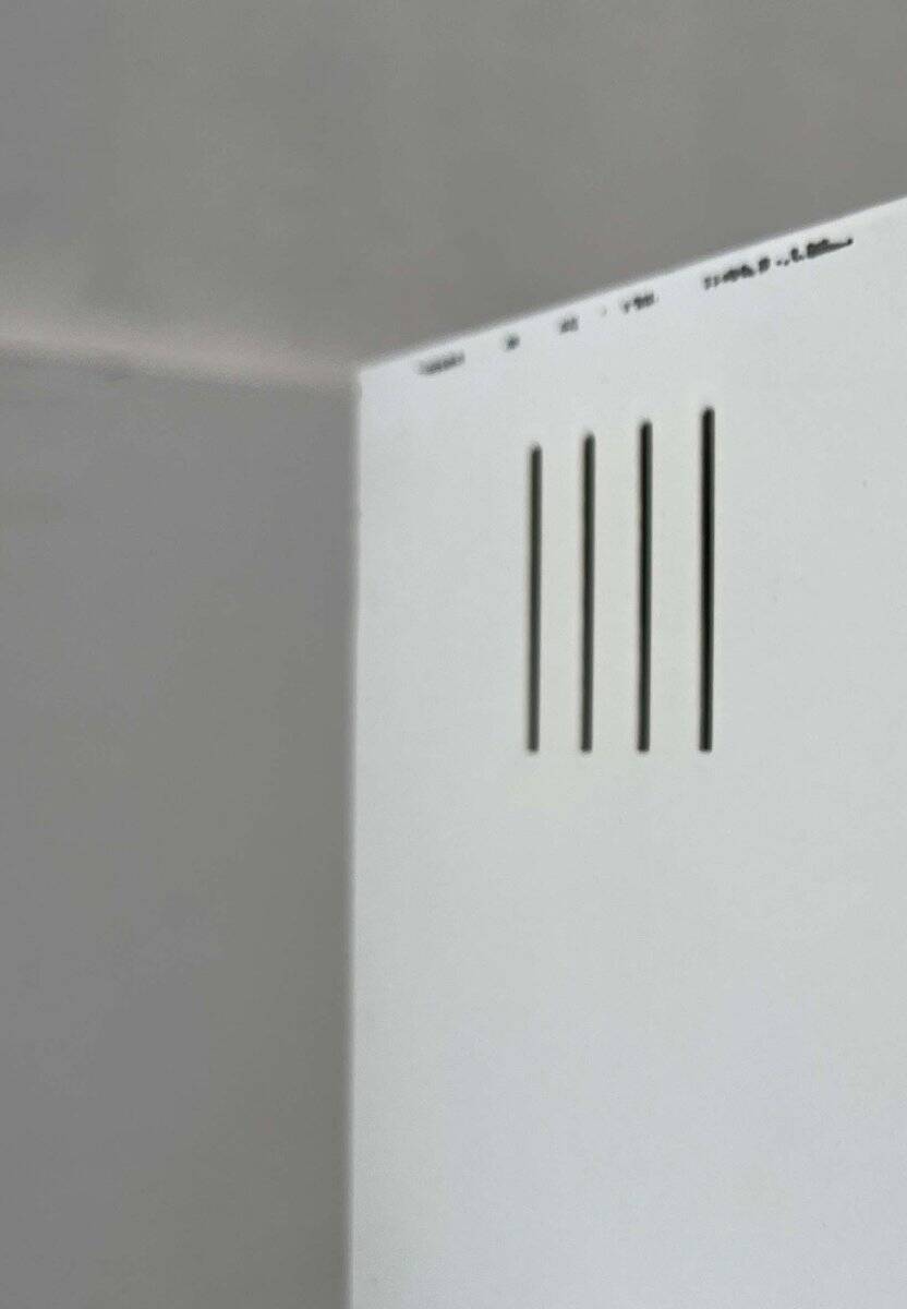 Modern minimalist cube ceiling light from the mid-century, Finland, 1960s.