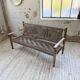 Audoux and Minet cord bench