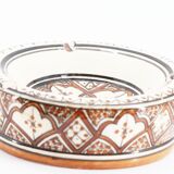 Former Moroccan ceramic ashtray