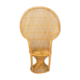 Emmanuelle armchair in rattan