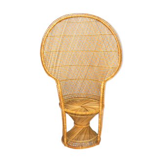 Emmanuelle armchair in rattan