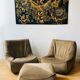 Atelier Dunlopillo vintage 2 drivers and 1 pouf